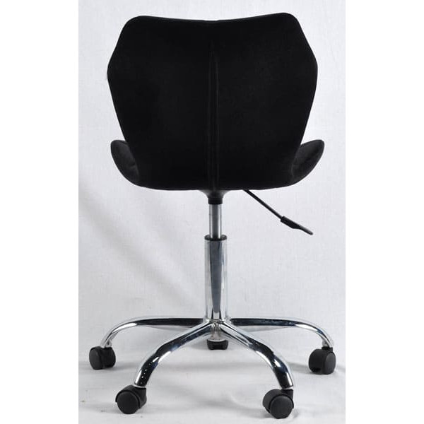 Стілець Onder Mebli Torino CH-Office Чорний B-1011 Оксамит-2