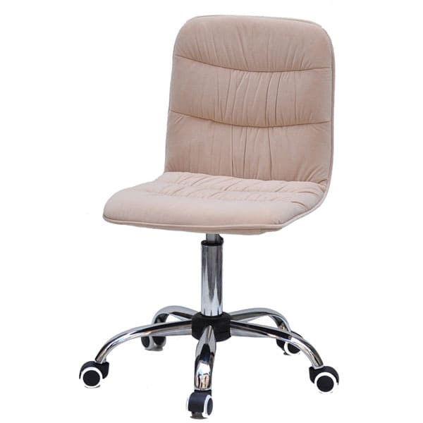 Стул Onder Mebli Split CH-Office Бежевый B-1005 Бархат-1