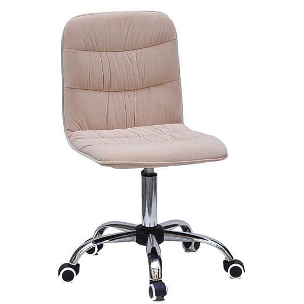 Стул Onder Mebli Split CH-Office Бежевый B-1005 Бархат-0