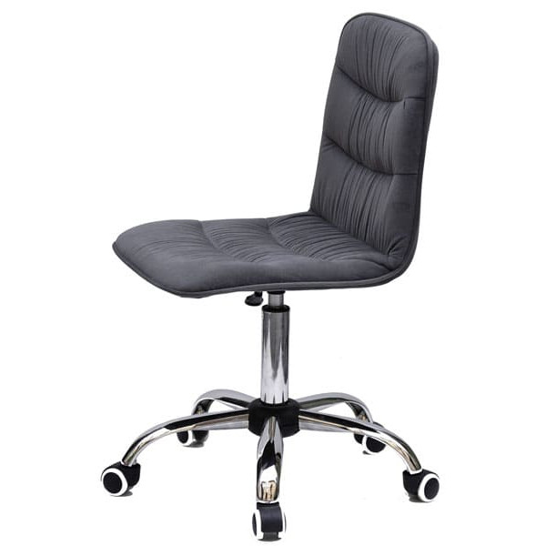 Стілець Onder Mebli Split CH-Office Сірий B-1004 Оксамит-3