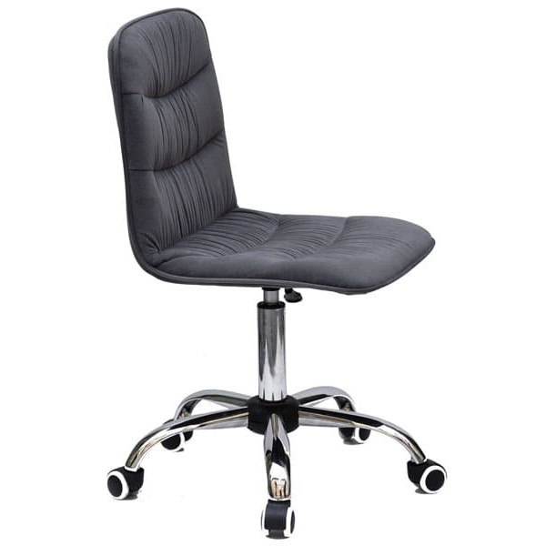 Стілець Onder Mebli Split CH-Office Сірий B-1004 Оксамит-2