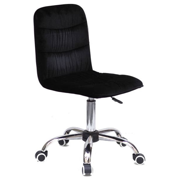 Стул Onder Mebli Split CH-Office Черный B-1011 Бархат-0