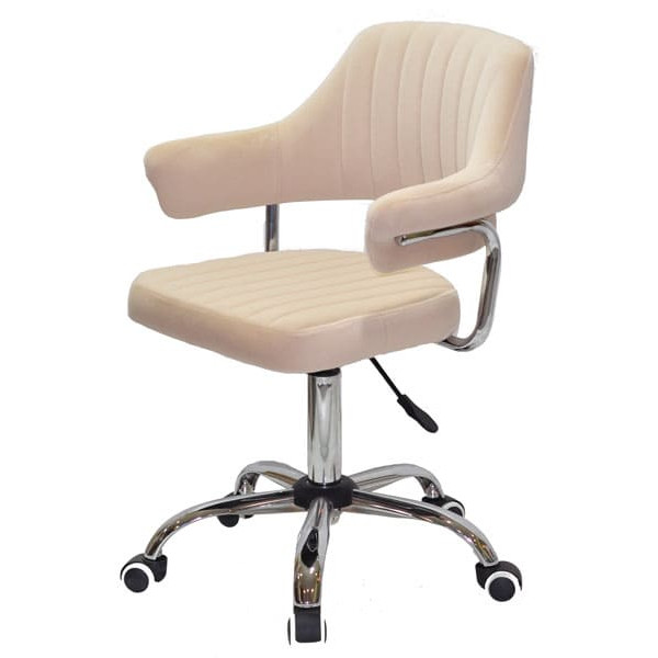 Стул Onder Mebli Jeff CH-Office Бежевый B-1005 Бархат-2