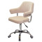 Стул Onder Mebli Jeff CH-Office Бежевый B-1005 Бархат-2-thumb
