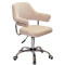 Стул Onder Mebli Jeff CH-Office Бежевый B-1005 Бархат-1-thumb
