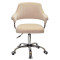 Стул Onder Mebli Jeff CH-Office Бежевый B-1005 Бархат-0-thumb