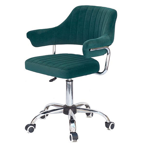 Стул Onder Mebli Jeff CH-Office Зеленый B-1003 Бархат-2