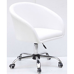Стілець Onder Mebli Andy CH-Office Білий Екошкіра