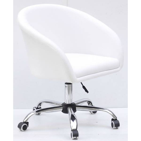 Стул Onder Mebli Andy CH-Office Белый Экокожа-0