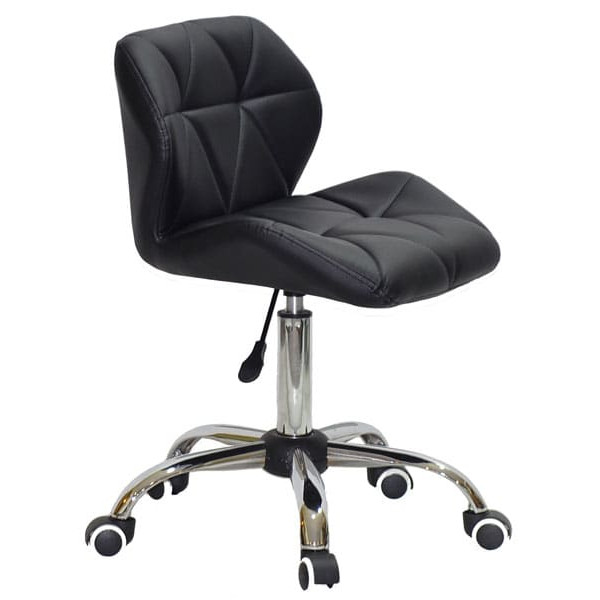 Стілець Onder Mebli Set CH-Office Чорний Екошкіра-2