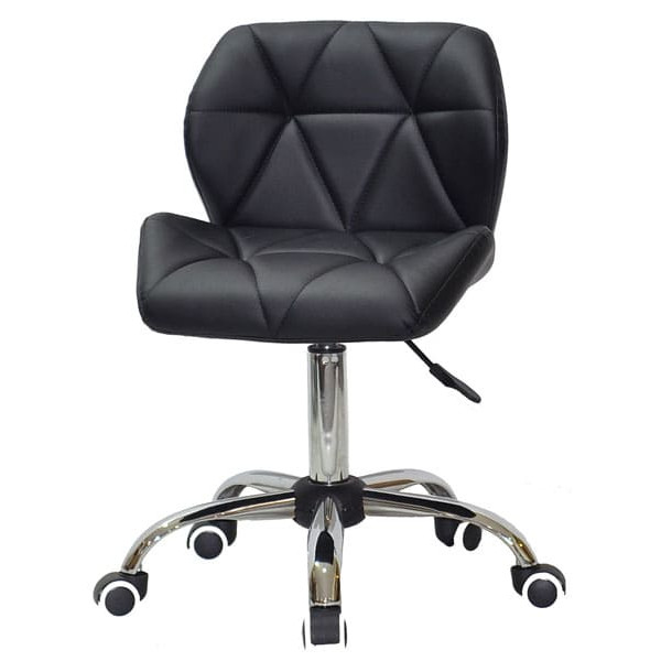 Стілець Onder Mebli Set CH-Office Чорний Екошкіра-1