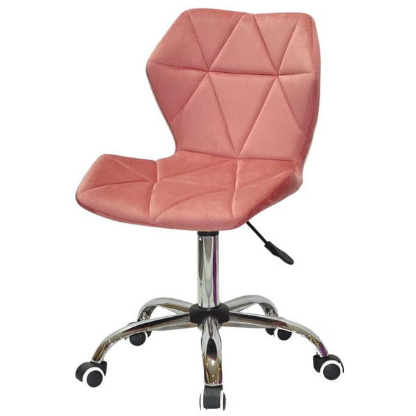 Стілець Onder Mebli Torino CH-Office Теракот B-1018 Оксамит-1