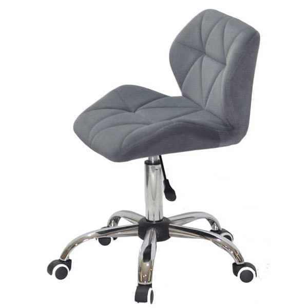 Стілець Onder Mebli Set CH-Office Сірий B-1004 Оксамит-3