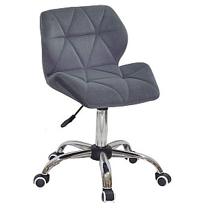 Стілець Onder Mebli Set CH-Office Сірий B-1004 Оксамит