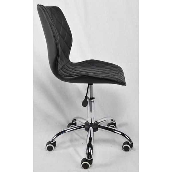 Стілець Onder Mebli Toni CH-Office Чорний Екошкіра-2