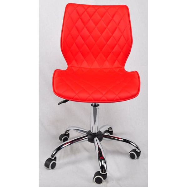 Стул Onder Mebli Toni CH-Office Красный 1007 Экокожа-1