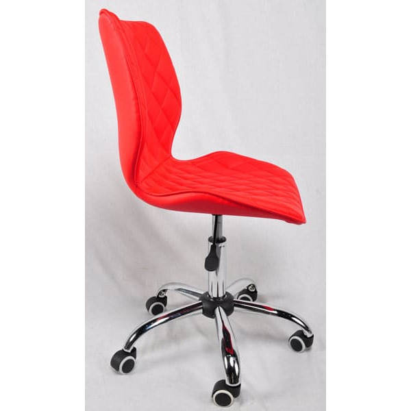 Стул Onder Mebli Toni CH-Office Красный 1007 Экокожа-2