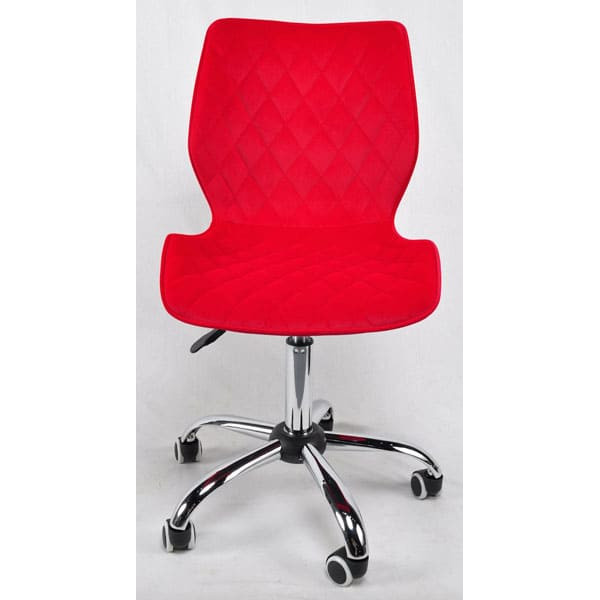 Стул Onder Mebli Toni CH-Office Красный B-1016 Бархат-0