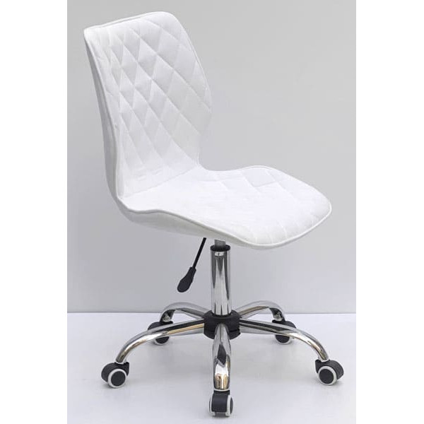 Стілець Onder Mebli Toni CH-Office Білий SH-4 Шеніл-2