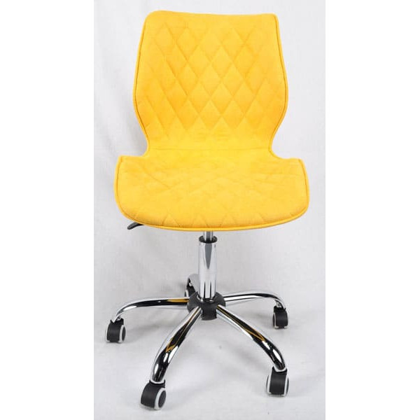 Стул Onder Mebli Toni CH-Office Желтый SH-5 Шенилл-1