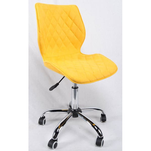 Стул Onder Mebli Toni CH-Office Желтый SH-5 Шенилл-0