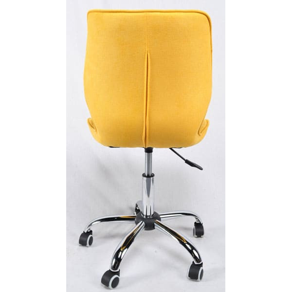 Стул Onder Mebli Toni CH-Office Желтый SH-5 Шенилл-3