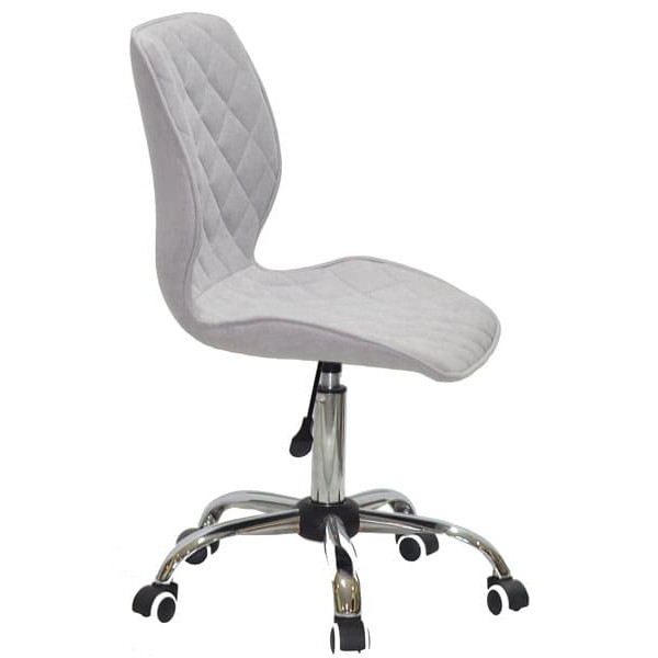 Стілець Onder Mebli Toni CH-Office Світло-сірий SH-3 Шеніл-2