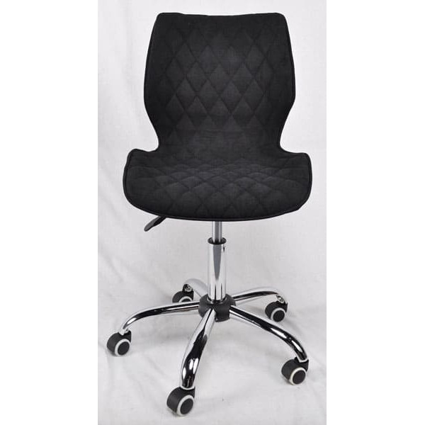 Стілець Onder Mebli Toni CH-Office Темно-сірий SH-2 Шеніл-1