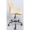 Стілець Onder Mebli Torino CH-Office Молочний B-1020 Оксамит-2-thumb