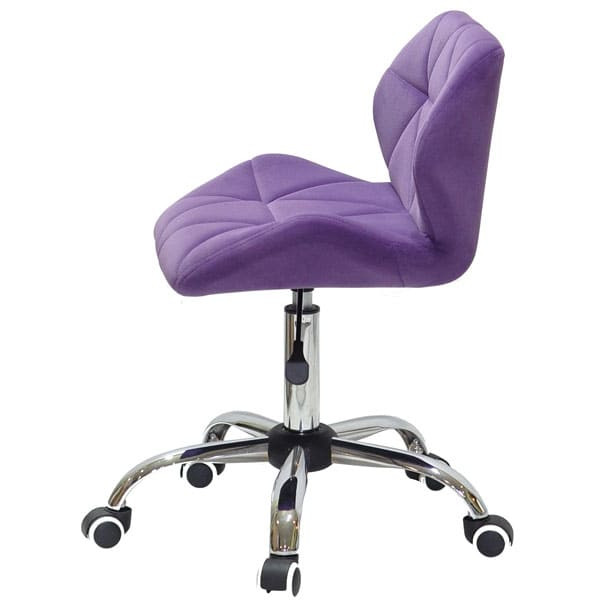 Стілець Onder Mebli Set CH-Office Пурпур B-1013 Оксамит-2