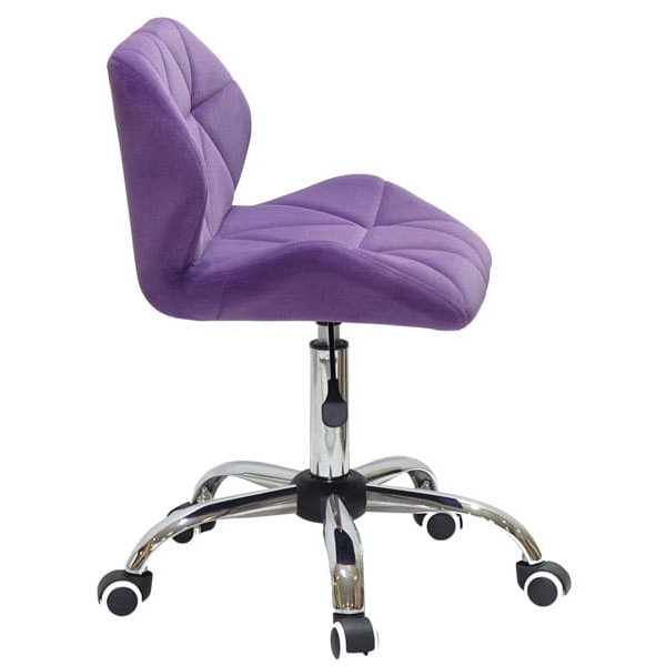 Стілець Onder Mebli Set CH-Office Пурпур B-1013 Оксамит-3