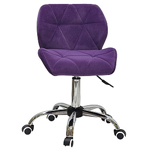 Стілець Onder Mebli Set CH-Office Пурпур B-1013 Оксамит