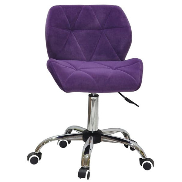 Стілець Onder Mebli Set CH-Office Пурпур B-1013 Оксамит-0