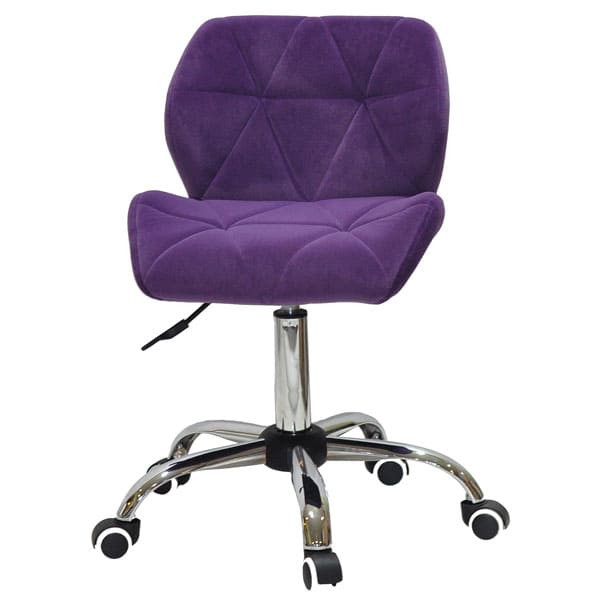 Стілець Onder Mebli Set CH-Office Пурпур B-1013 Оксамит-1
