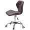 Стілець Onder Mebli Torino CH-Office Темно-коричневий 1015 Екошкіра-3-thumb