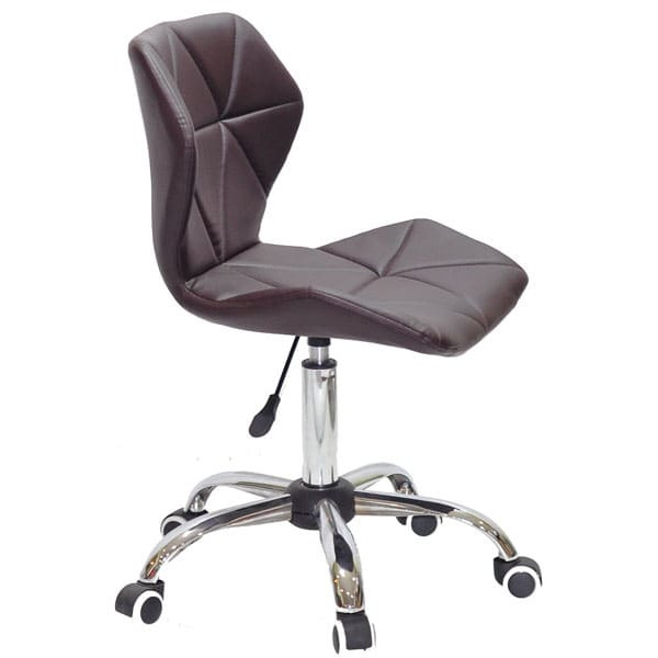 Стілець Onder Mebli Torino CH-Office Темно-коричневий 1015 Екошкіра-2
