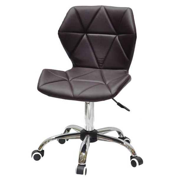 Стілець Onder Mebli Torino CH-Office Темно-коричневий 1015 Екошкіра-1