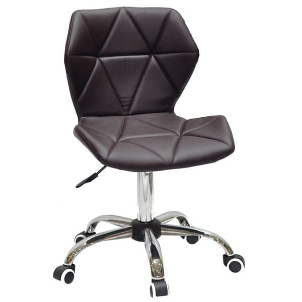 Стілець Onder Mebli Torino CH-Office Темно-коричневий 1015 Екошкіра-0