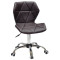 Стілець Onder Mebli Torino CH-Office Темно-коричневий 1015 Екошкіра-0-thumb