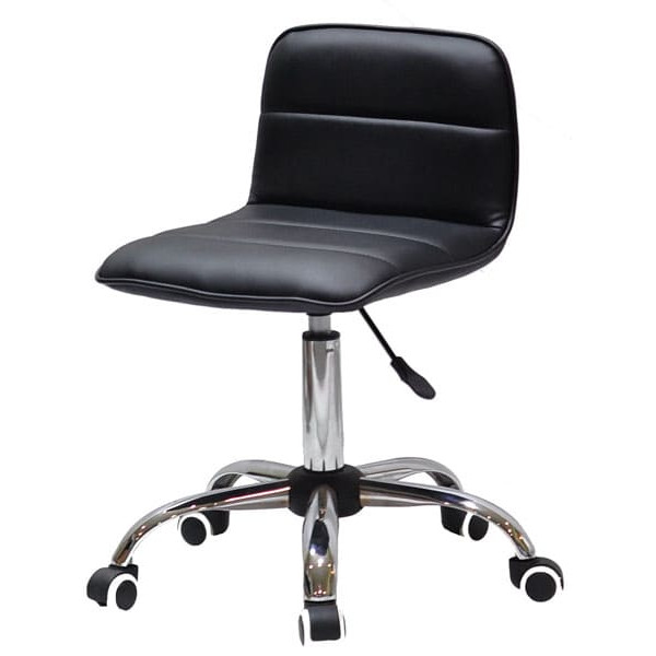 Стул Onder Mebli Real CH-Office Черный Экокожа-1