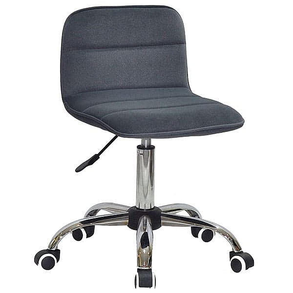 Стул Onder Mebli Real CH-Office Серый B-1004 Бархат-0