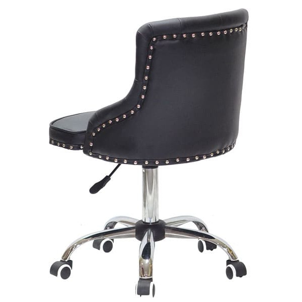 Стілець Onder Mebli OLIMP CH-OFFICE Чорний Екошкіра-2