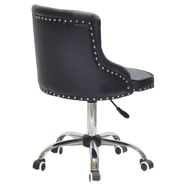 Стілець Onder Mebli OLIMP CH-OFFICE Чорний Екошкіра-3