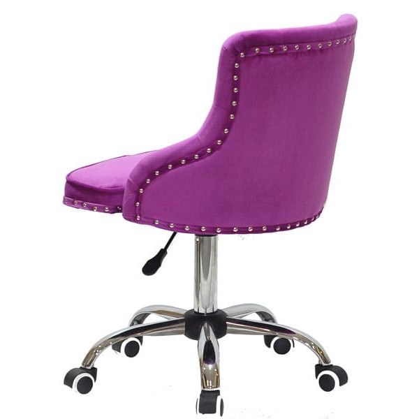 Стілець Onder Mebli OLIMP CH-OFFICE Бузок B-1022 Оксамит-3
