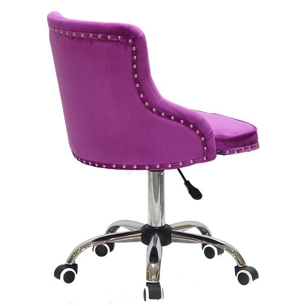 Стілець Onder Mebli OLIMP CH-OFFICE Бузок B-1022 Оксамит-2