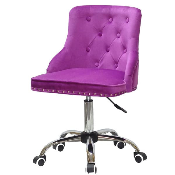 Стілець Onder Mebli OLIMP CH-OFFICE Бузок B-1022 Оксамит-1