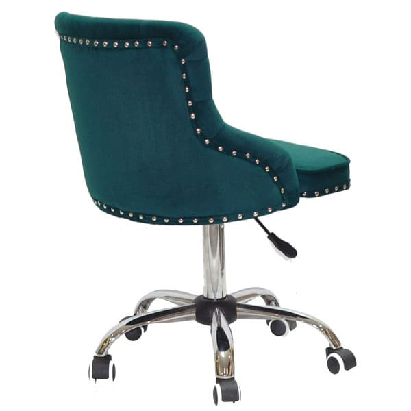 Стілець Onder Mebli OLIMP CH-OFFICE Зелений B-1003 Оксамит-2