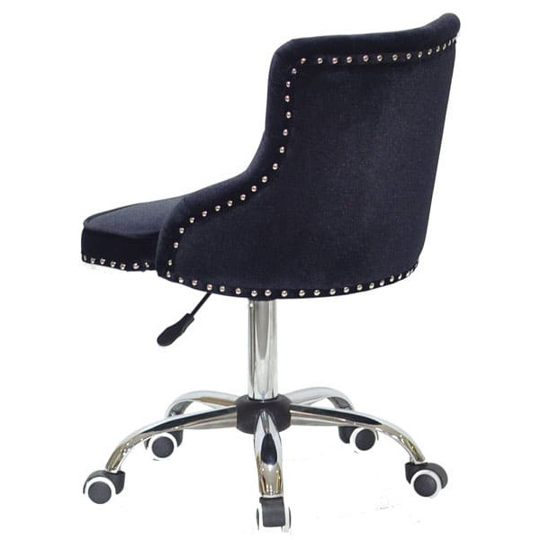 Стул Onder Mebli OLIMP CH-OFFICE Черный B-1011 Бархат-2