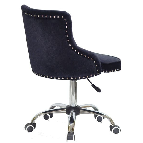 Стул Onder Mebli OLIMP CH-OFFICE Черный B-1011 Бархат-3