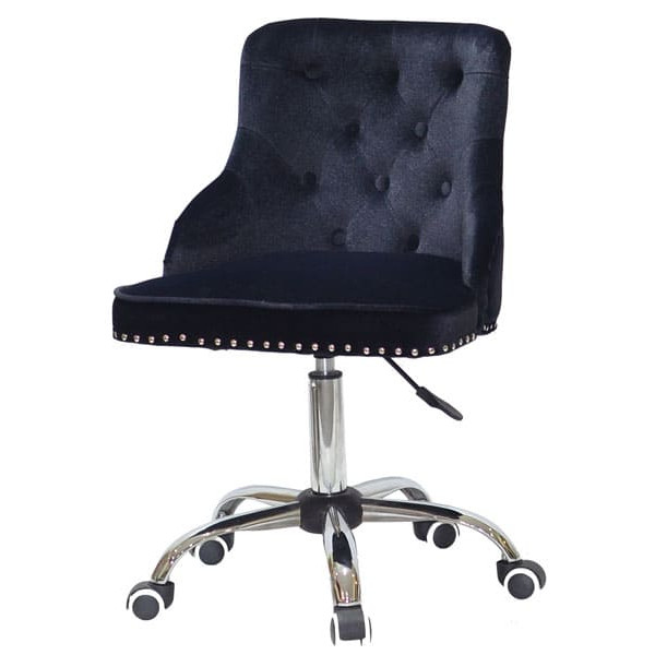 Стул Onder Mebli OLIMP CH-OFFICE Черный B-1011 Бархат-1